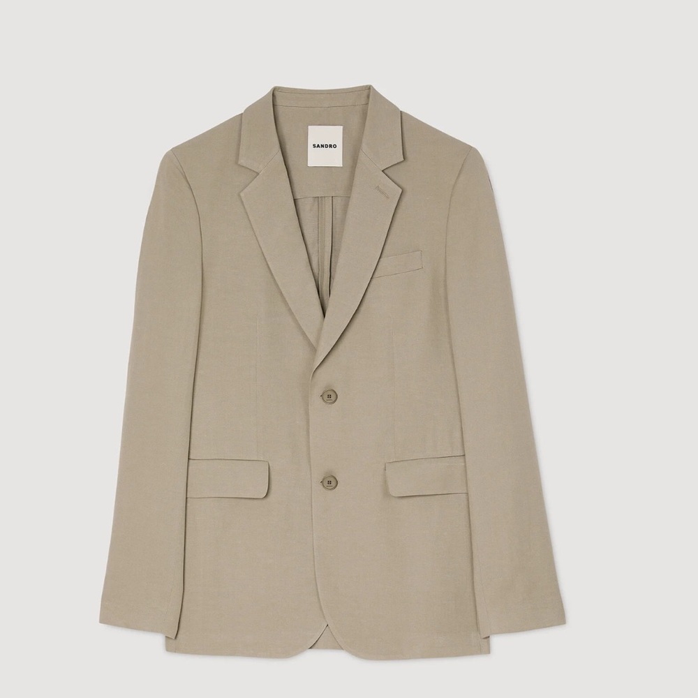Sandro Classic Tan Blazer for Men